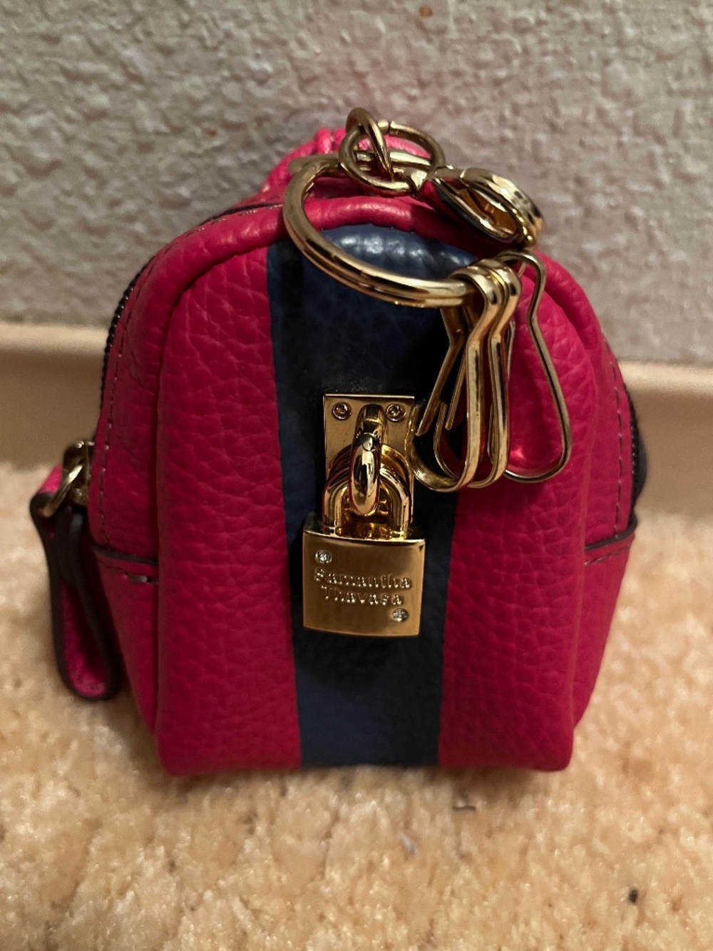 Samantha Thavasa mini backpack keychain accessory